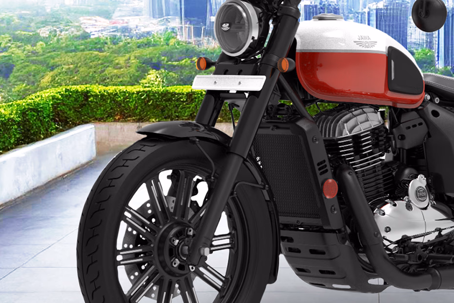 Jawa 42 Bobber Jasper Red Alloy Wheel