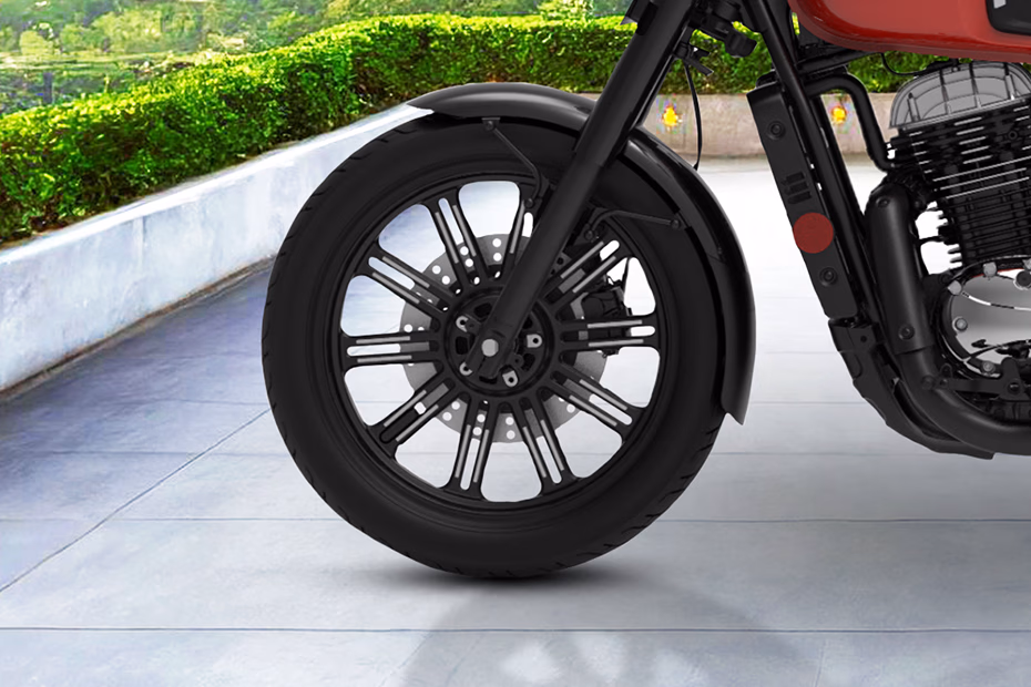 Jawa 42 Bobber Jasper Red Alloy Wheel