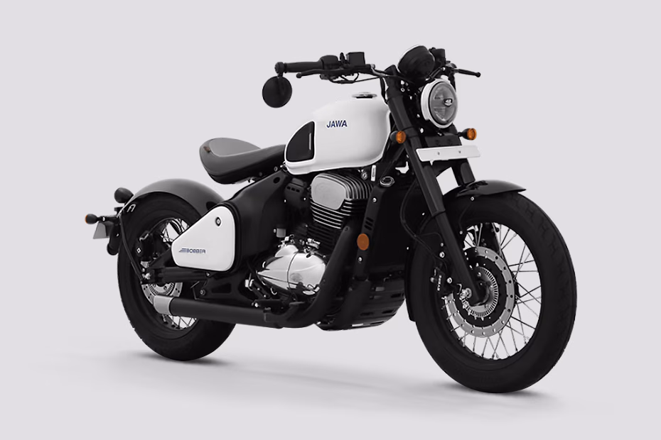 Jawa 42 Bobber Moonstone White Alloy Wheel