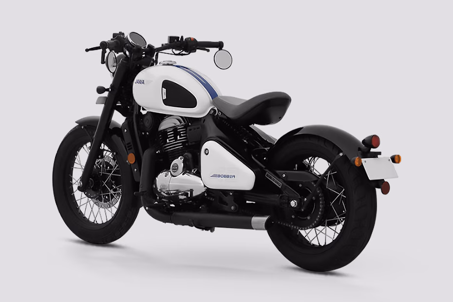Jawa 42 Bobber Moonstone White Alloy Wheel