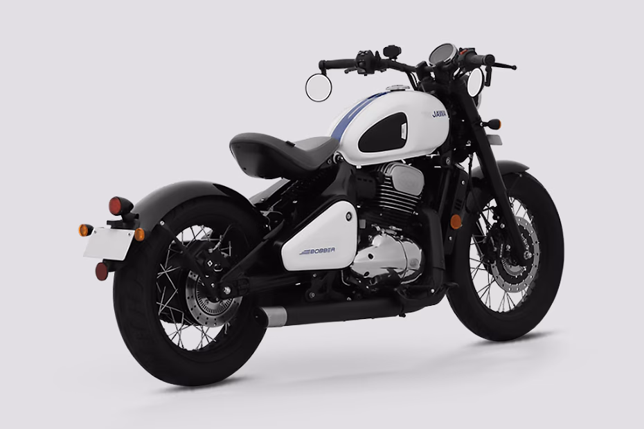 Jawa 42 Bobber Moonstone White Alloy Wheel