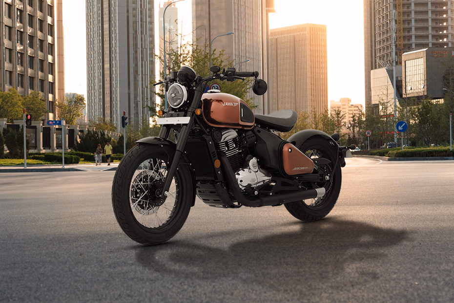 Jawa 42 Bobber Mystic Copper Spoke Wheel