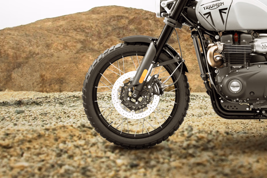 Triumph Scrambler 1200 X Ash Grey and Carnival Red