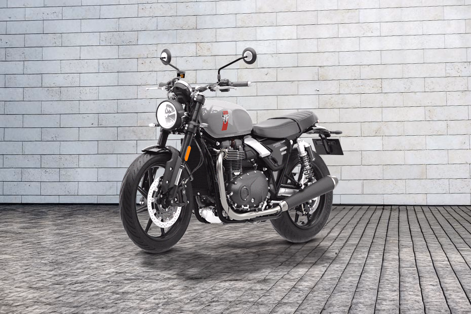 Triumph Speed Twin 900 Aluminium Silver Carnival Red Jet Black