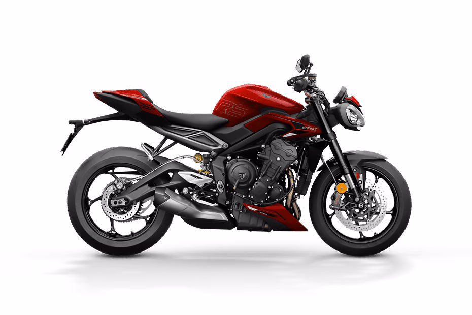 Triumph Street Triple RS Carnival Red and Phantom Black