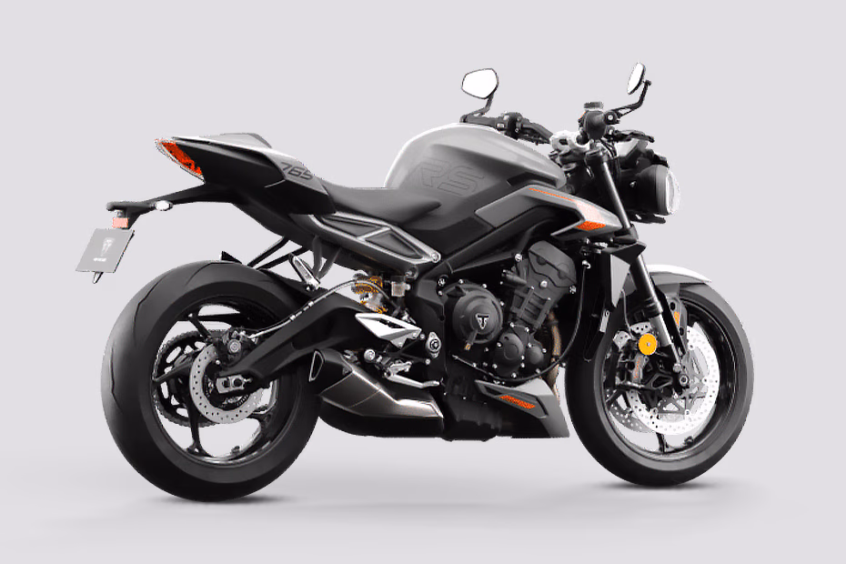 Triumph Street Triple RS Silver Ice and Granite