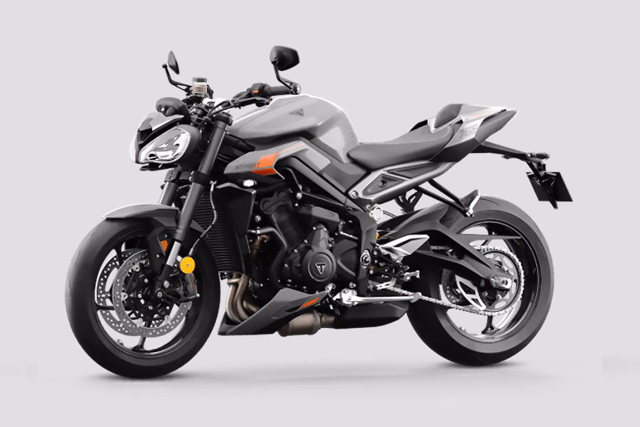 Triumph Street Triple RS Silver Ice and Granite