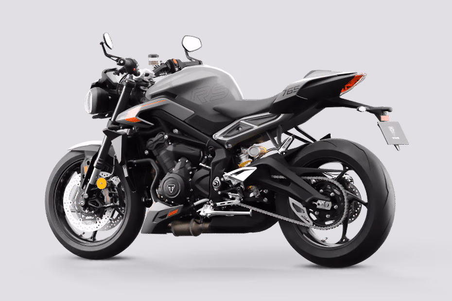 Triumph Street Triple RS Silver Ice and Granite