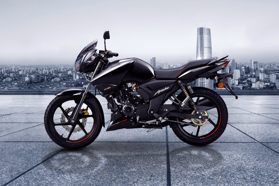 TVS Apache RTR 160 RM Drum Black Edition