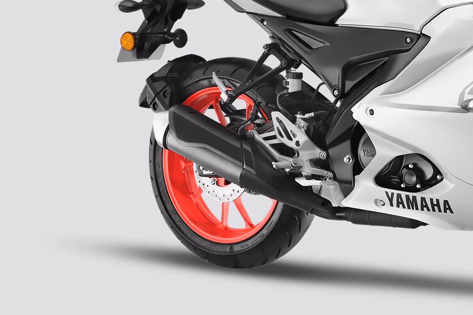 Yamaha R15 V4 Intensity White Without Quickshifter