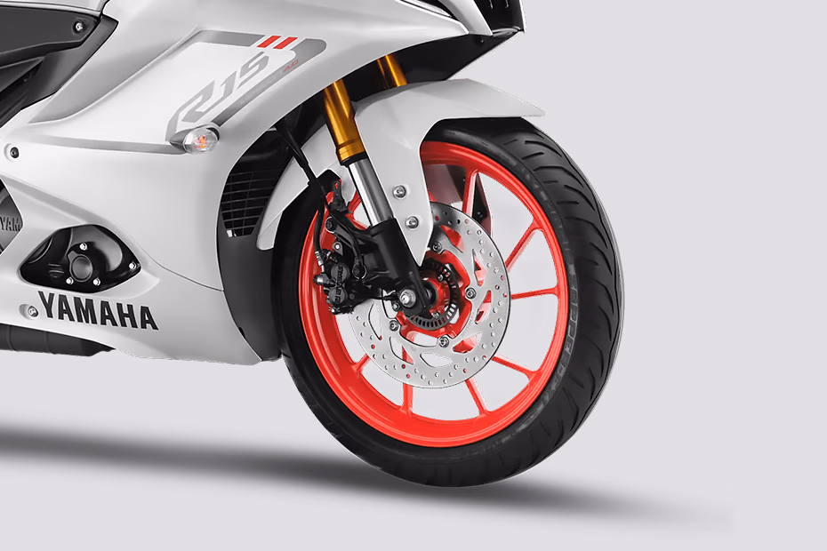 Yamaha R15 V4 Intensity White Without Quickshifter
